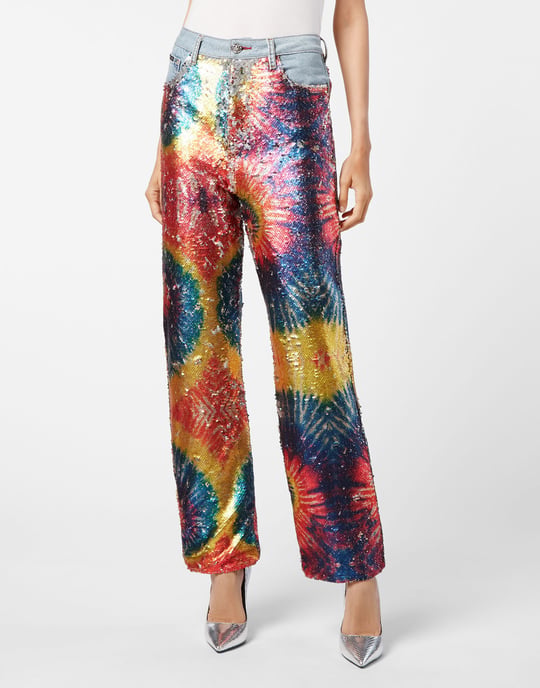 Pantalones Vaqueros Loose Fit Tie Dye - Image 2
