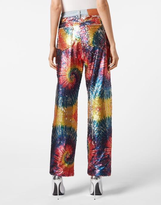 Pantalones Vaqueros Loose Fit Tie Dye - Image 3