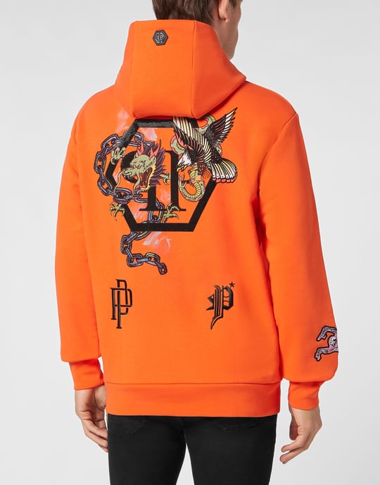 Sudadera Con Capucha Gothic Plein - Image 3