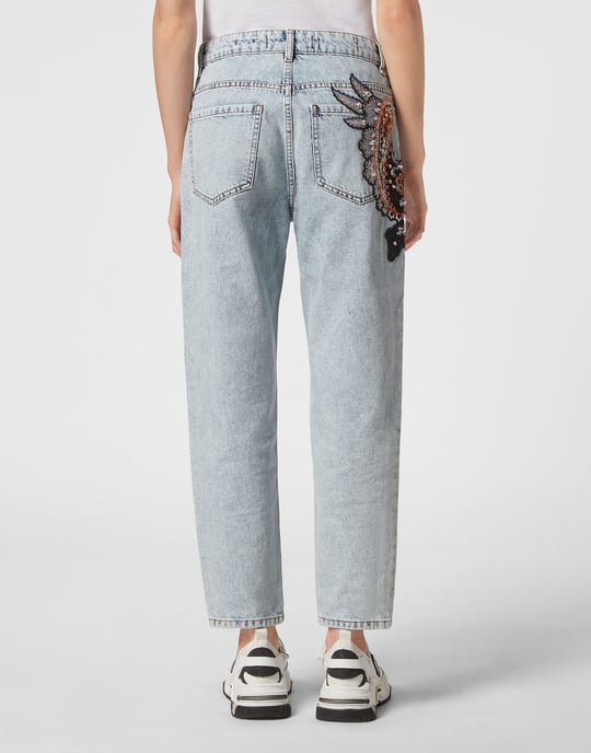 Vaqueros Mom Fit Paisley - Image 5