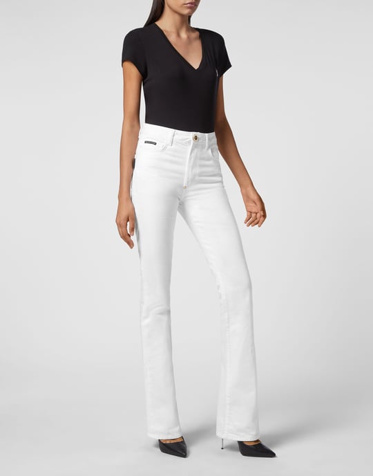 Vaqueros Flare Fit Skull - Image 3