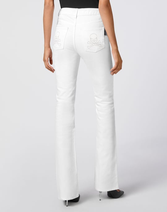 Vaqueros Flare Fit Skull - Image 4