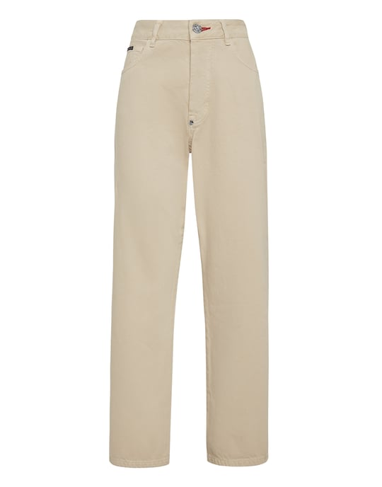 Pantalones Vaqueros Loose Fit Iconic Plein - Image 1