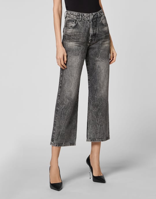 Pantalones Vaqueros Loose Fit Iconic Plein - Image 2