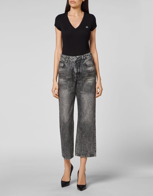 Pantalones Vaqueros Loose Fit Iconic Plein - Image 4