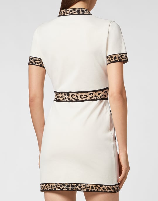 Vestido De Punto Leopard - Image 3