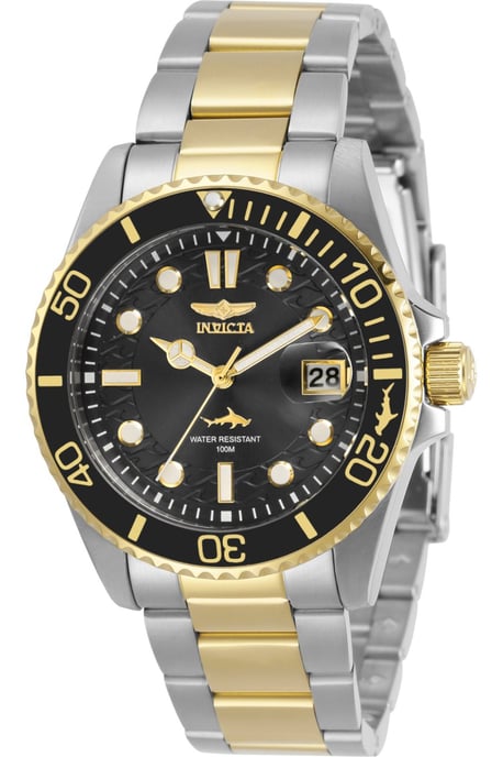 Invicta Pro Diver 30483 Reloj de Mujer - Movimiento de Cuarzo - Acero Inoxidable con Esfera Negra - 38 mm - Image 1