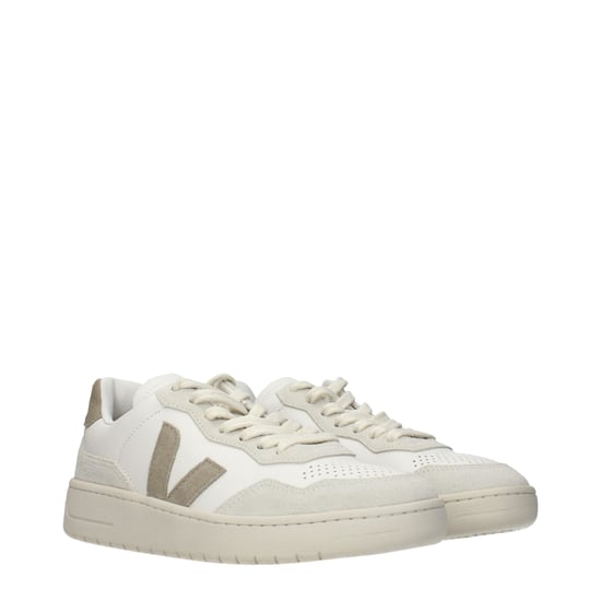 Zapatillas bajas de cuero blanco Veja - Image 2