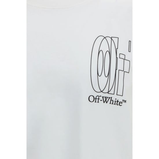 Camiseta de algodón blanca Off-White - Image 3