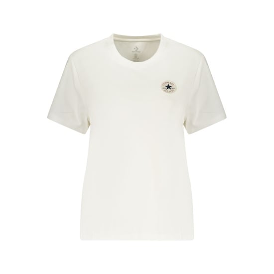 Camiseta de Mujer de Algodón Bianco de Converse - Image 1