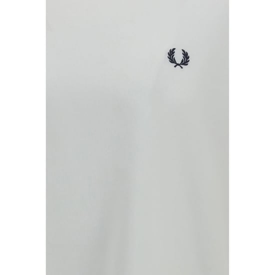 Camiseta de algodón blanca Fred Perry - Image 3