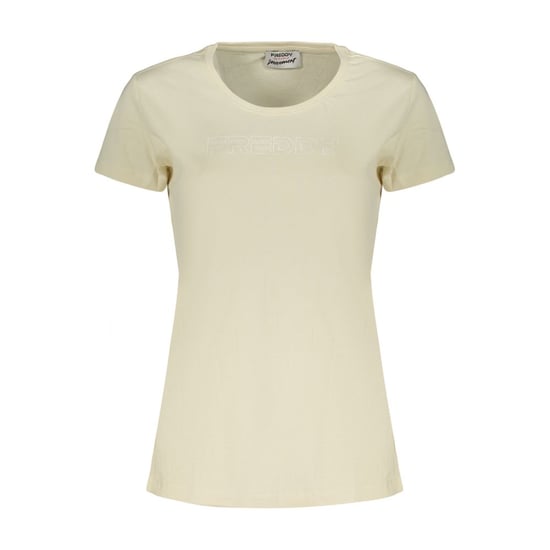 Camiseta de Mujer de Algodón Beige Freddy - Image 1