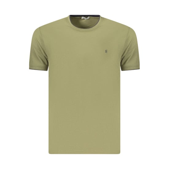 Camiseta de Algodón Verde Movible para Hombre Coveri - Image 1