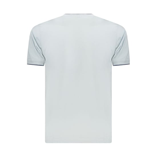 Camiseta de algodón para hombre Coveri Moving Azzurro - Image 2