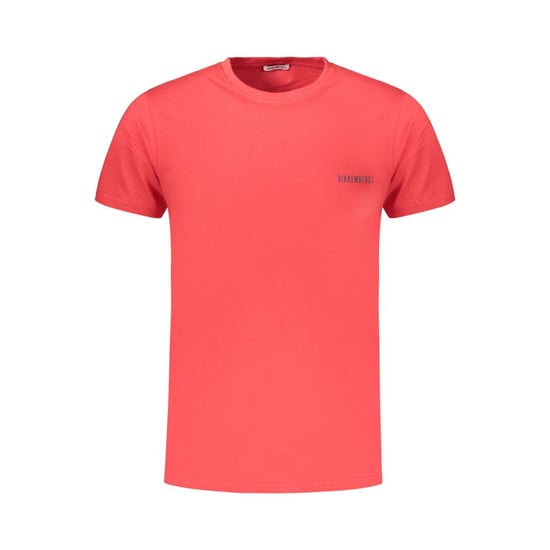 Camiseta de algodón para hombres Bikkembergs Rosso - Image 1