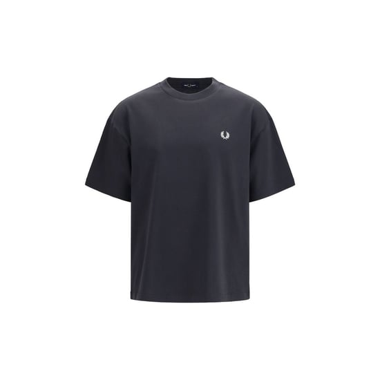 Camiseta de algodón negra Fred Perry - Image 1