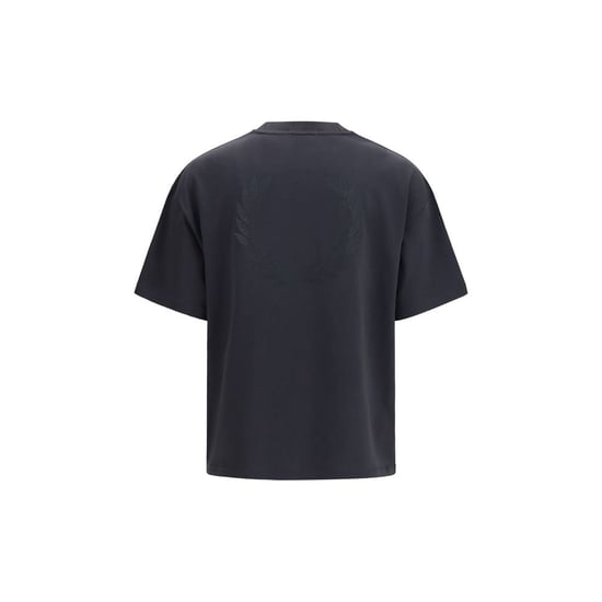 Camiseta de algodón negra Fred Perry - Image 2