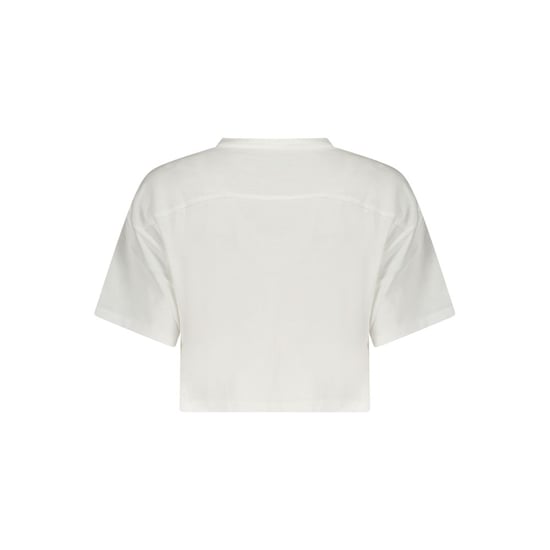 Camiseta blanca de algodón para mujer Converse - Image 2