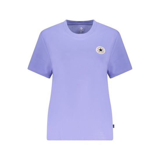 Camiseta de mujer de mezcla de algodón Converse Viola - Image 1