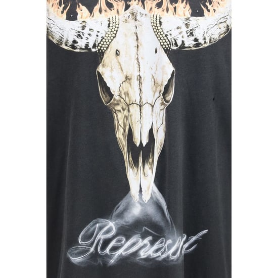 Camiseta de Algodón Negra Represent - Image 3
