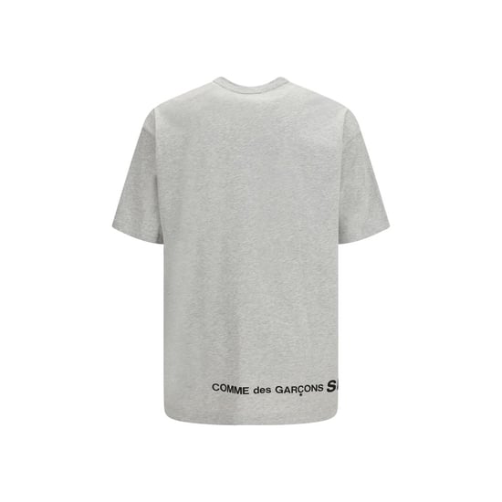 Camiseta de Algodón Gris Comme Des Garçons - Image 2