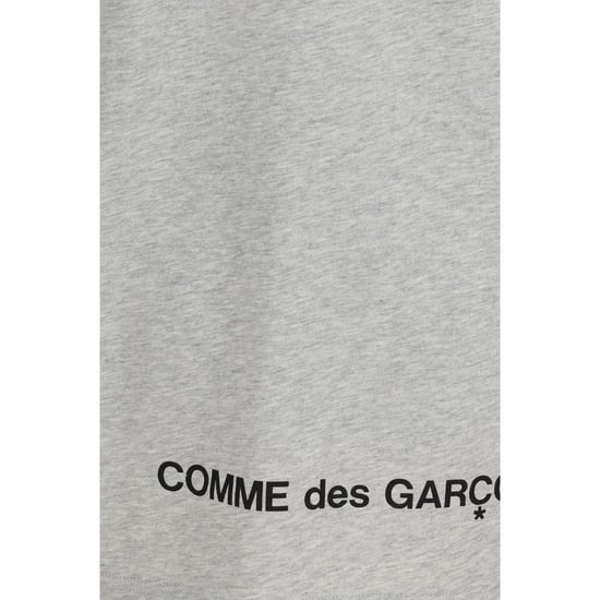Camiseta de Algodón Gris Comme Des Garçons - Image 3