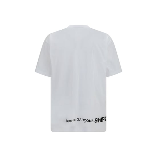 Camiseta de Algodón Blanca Comme Des Garçons - Image 2