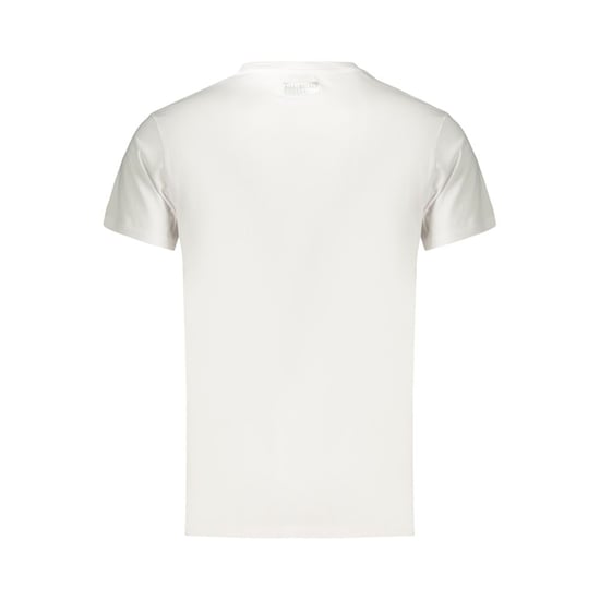 Camiseta de algodón blanca para hombres Bikkembergs - Image 2