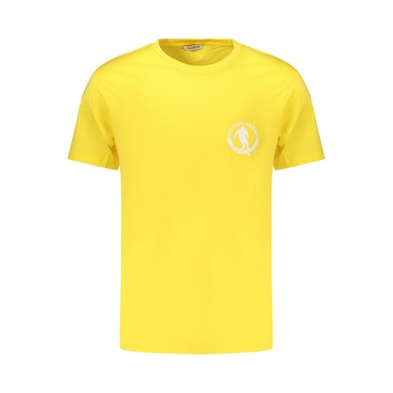 Camiseta de algodón amarilla para hombre Bikkembergs - Image 1