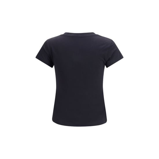 Camiseta de algodón negra Ganni - Image 2