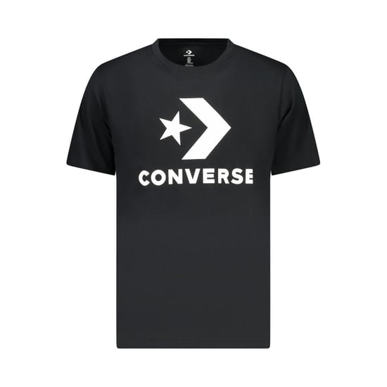 Camiseta de Hombre de Algodón Negra Converse - Image 1