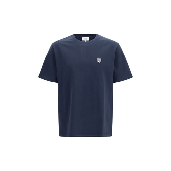Camiseta de algodón azul Maison Kitsuné - Image 1