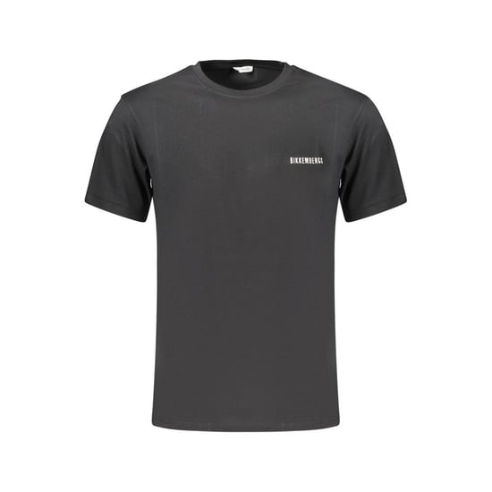 Camiseta de algodón negra para hombre Bikkembergs - Image 1