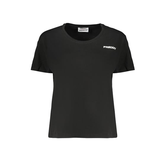 Camiseta de algodón negra para mujer Freddy - Image 1