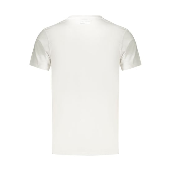 Camiseta de Hombre de Algodón Blanca Bikkembergs - Image 2