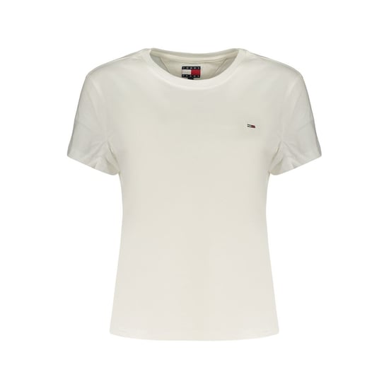 Camiseta de algodón blanca para mujer de Tommy Hilfiger - Image 1