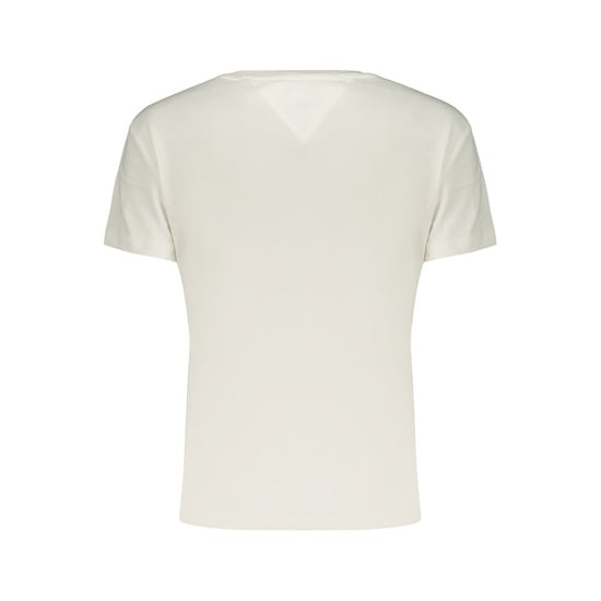 Camiseta de algodón blanca para mujer de Tommy Hilfiger - Image 2