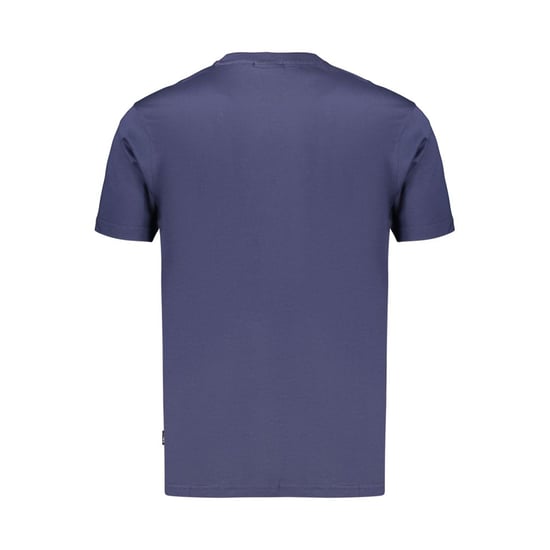 Camiseta de Hombre de Algodón Azul Fila - Image 2