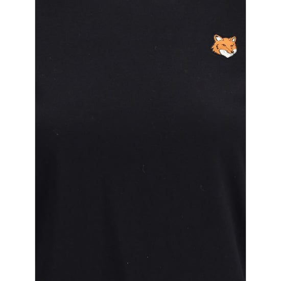 Camiseta de algodón negra Maison Kitsuné - Image 3