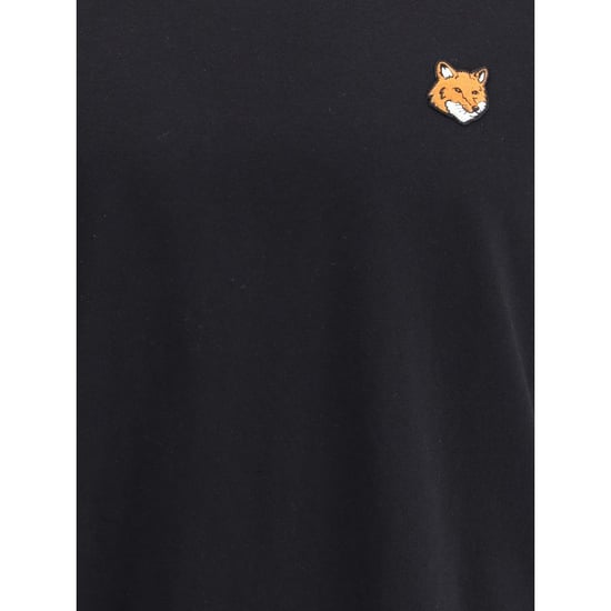 Camiseta de algodón negra Maison Kitsuné - Image 3