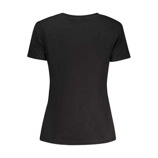 Camiseta de Mujer de Algodón Negra Guess Jeans - Image 2