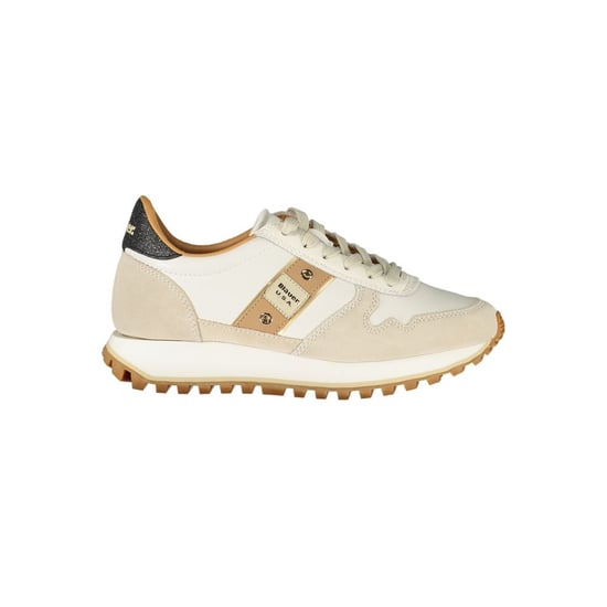 Zapatilla Donna Blauer Bianco de Polieturano Lista para Brillar - Image 1