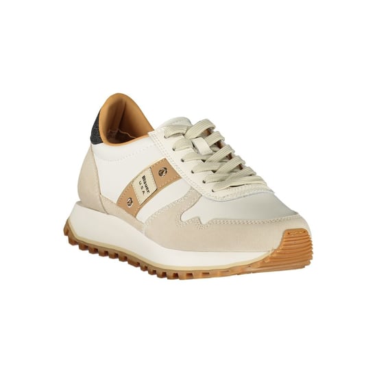 Zapatilla Donna Blauer Bianco de Polieturano Lista para Brillar - Image 2