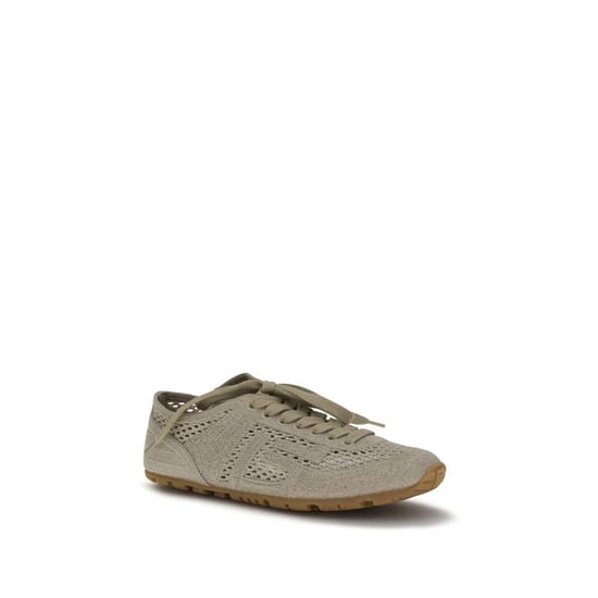 Zapatillas deportivas de algodón beige Balmain - Image 2