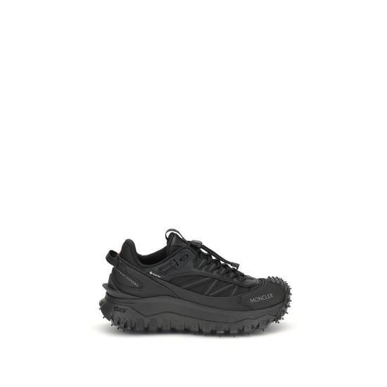 Moncler Zapatillas Atlético de Cuero de Ternera Negra Bos Taurus - Image 1