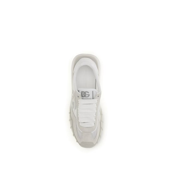 Zapatillas deportivas Bos Taurus de cuero de ternera blanca de Dolce & Gabbana - Image 4