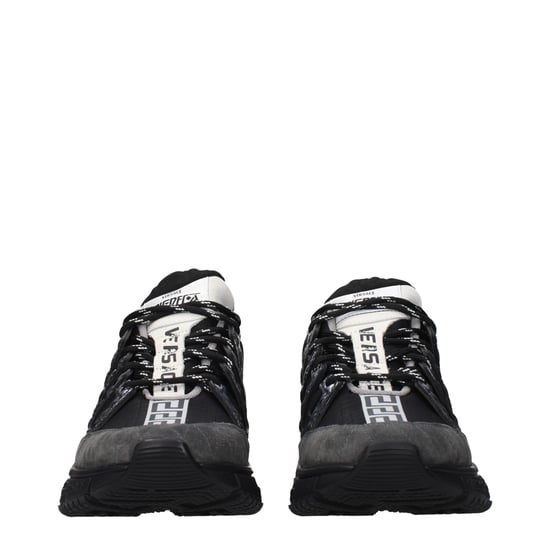 Zapatillas deportivas de tela negras Versace - Image 3