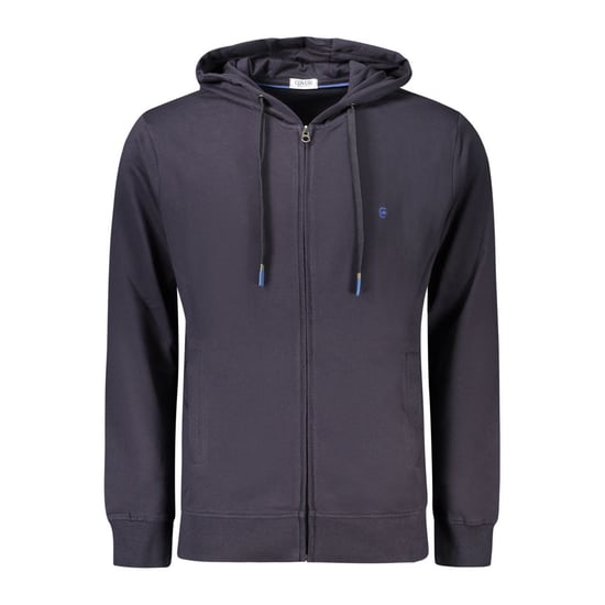 Sudadera de algodón azul para hombres Coveri Moving - Image 1
