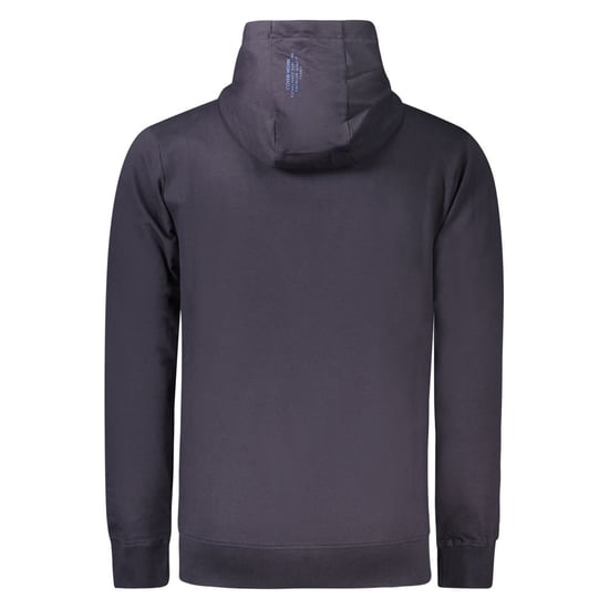 Sudadera de algodón azul para hombres Coveri Moving - Image 2
