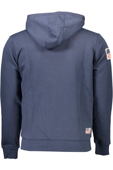 Sudadera de algodón azul para hombres U.S. POLO ASSN. - Image 2